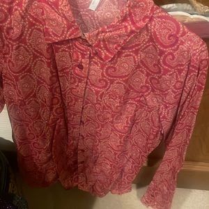 Cinch Shirt ladies Size L